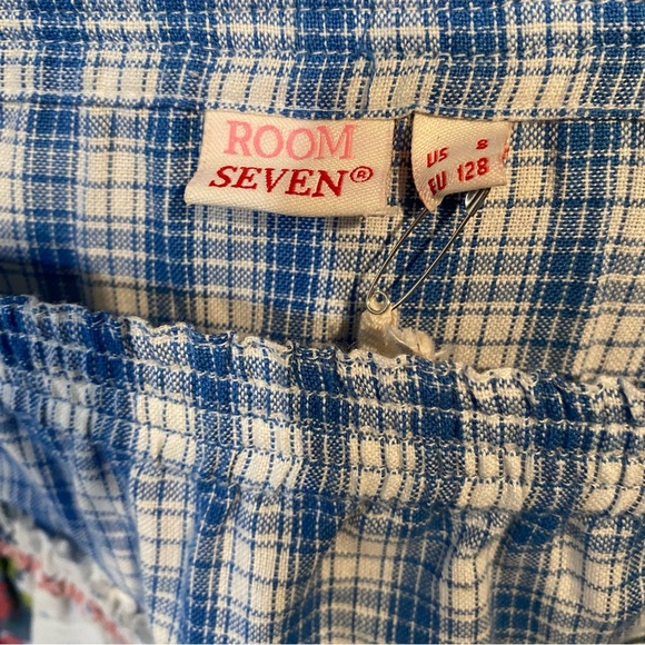 NWT Room Seven 100% Cotton Twirly Layered Skirt Size Girls 8 - Picture 7 of 10